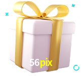 Receba seus bônus de boas-vindas no 56pix