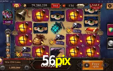 56pix Logo - Bônus de Cadastro