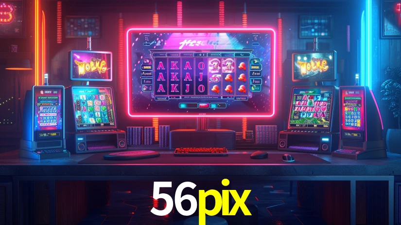 56pix: Jogos de Caça-Níqueis-Altas Recompensas, Roleta-Velocidade, Blackjack-Desafios Máximos